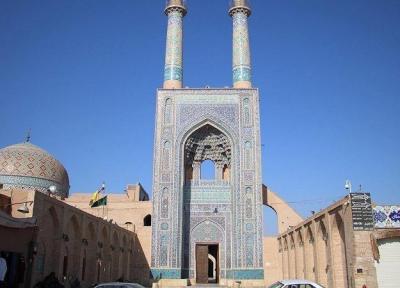 راز مثلث های مرمرین پشت بام مسجد جامع یزد چیست؟