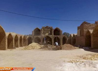 بازسازی حسینیه قلعه بهاباد شروع شد