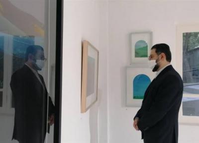 بازدید معاون هنری وزارت ارشاد از 2 نمایشگاه نقاشی